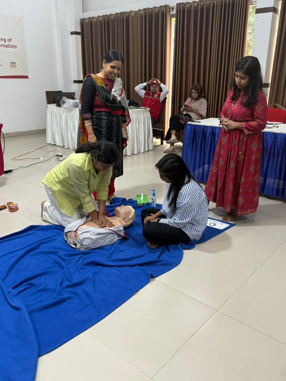 সম্প্রচারমাধ্যমের নারী সাংবাদিকদের জন্য সুরক্ষা বিষয়ক প্রশিক্ষণ কর্মশালা