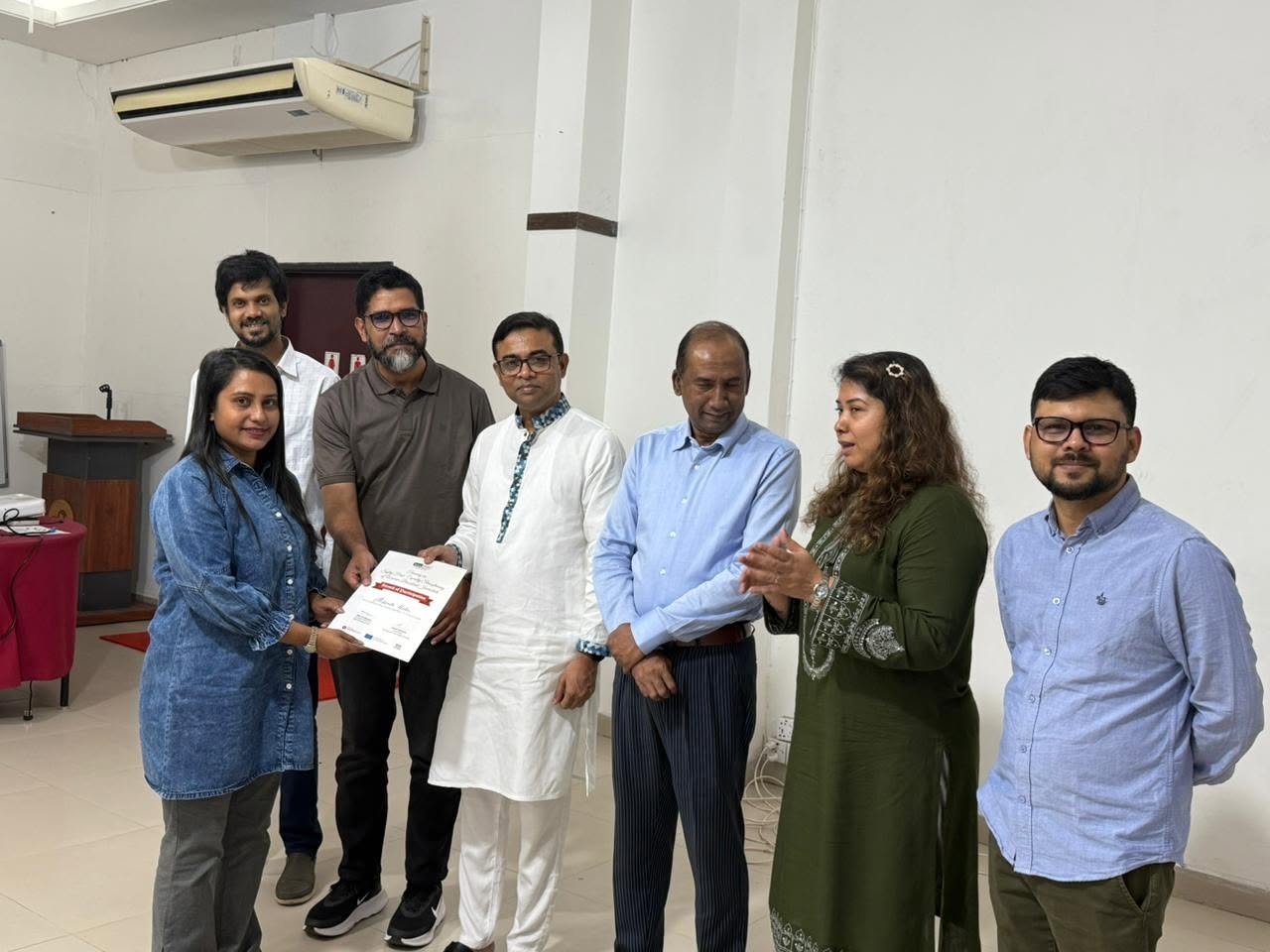 সম্প্রচারমাধ্যমের নারী সাংবাদিকদের জন্য সুরক্ষা বিষয়ক প্রশিক্ষণ কর্মশালা