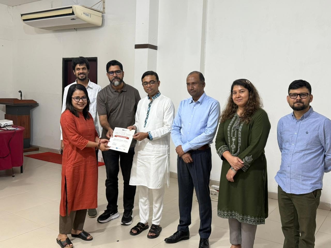 সম্প্রচারমাধ্যমের নারী সাংবাদিকদের জন্য সুরক্ষা বিষয়ক প্রশিক্ষণ কর্মশালা